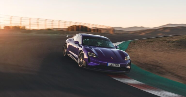2025 Porsche Taycan Turbo GT has 1,092 hp |  Digital trends