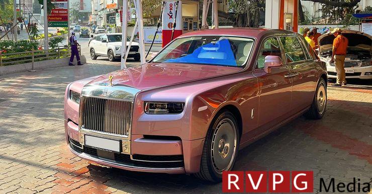 Nita Ambani's Rolls Royce Phantom VIII EWB