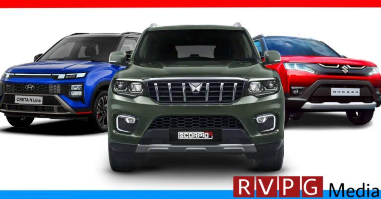 SUVs with over 10 lakh sales