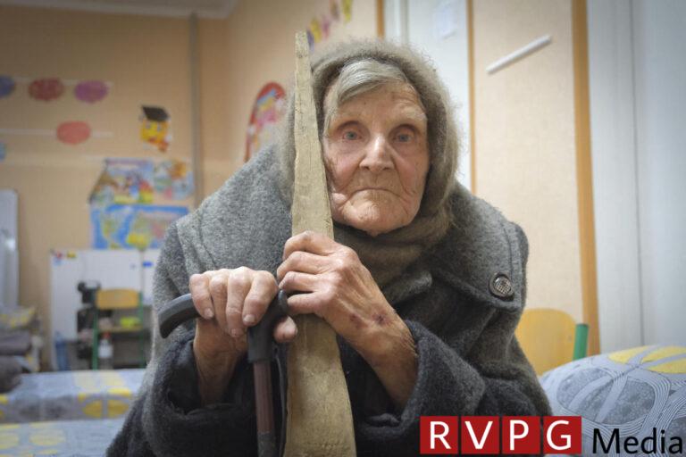 A 98-year-old in Ukraine ran miles from the Russians to safety using slippers and a stick
