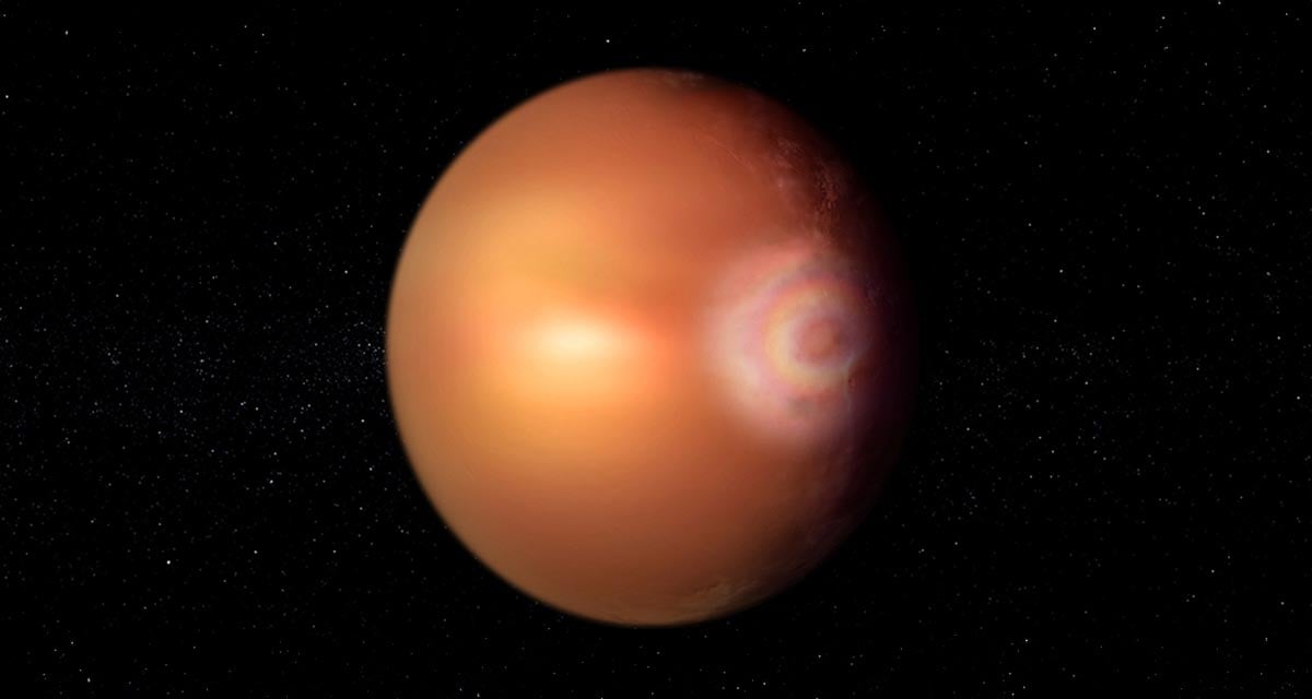 Alien atmosphere: 'Rainbow' discovered on exoplanet that rains molten iron