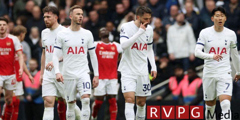 Ange has to drop 3/10 Spurs man who was 'extremely poor' against Arsenal