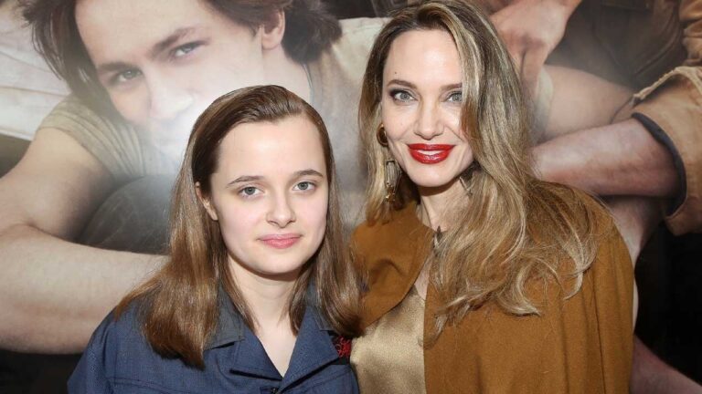 Angelina Jolie and daughter Vivienne celebrate “The Outsiders” premiere
