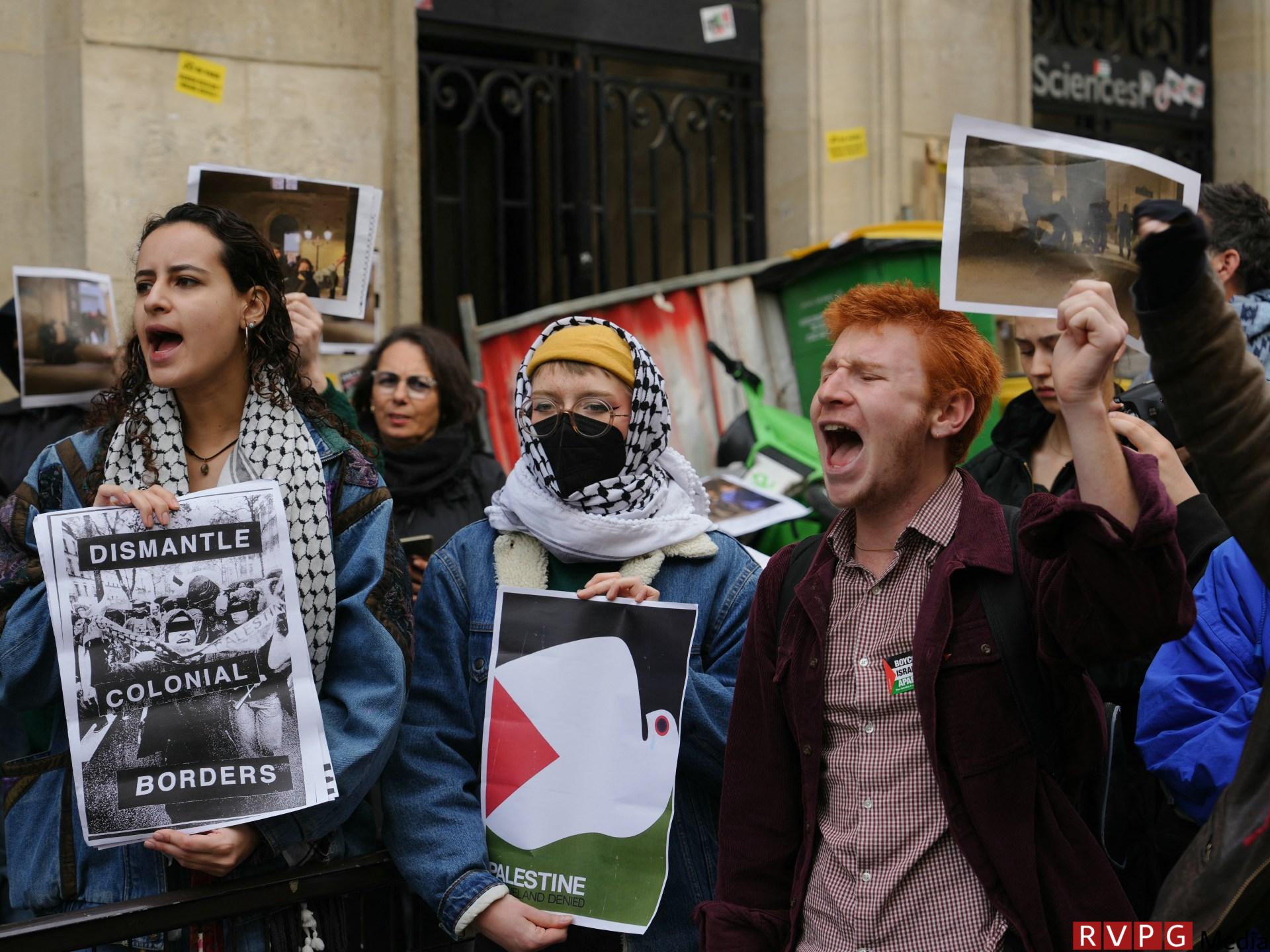 Are protests on US campuses against Israel's war on Gaza becoming global?