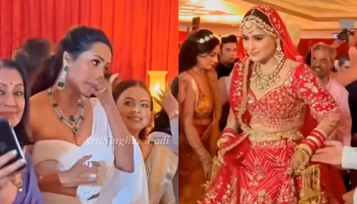 Arti Singh Gets Emotional As She Walks Down The Aisle, Her