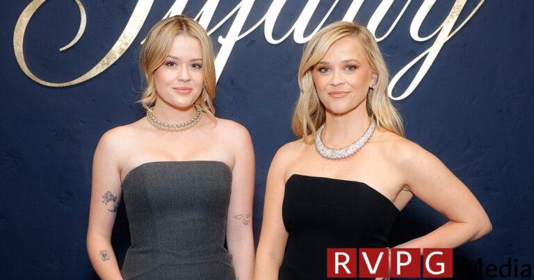 Ava Phillippe shows off dainty arm tattoos at Tiffany and Co. event