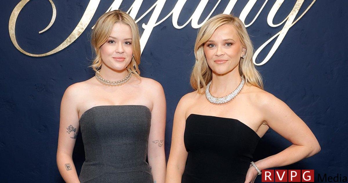 Ava Phillippe shows off dainty arm tattoos at Tiffany and Co. event