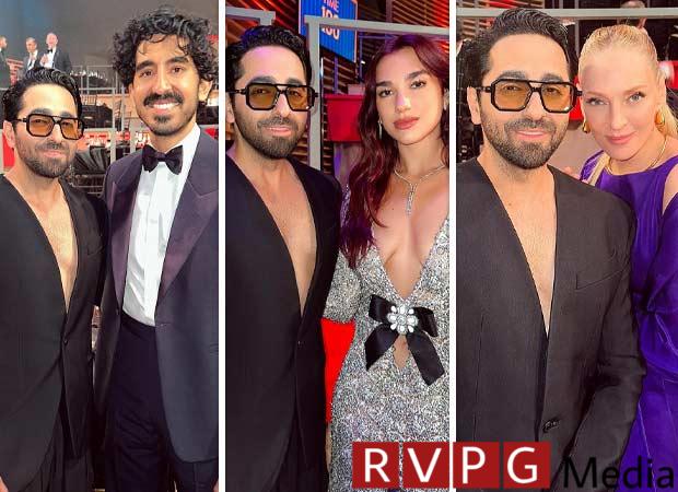 Ayushmann Khurrana poses with Dev Patel, Dua Lipa, Uma Thurman and Kylie Minogue at TIME100 Gala in New York, see pics inside - Bollywood Hungama