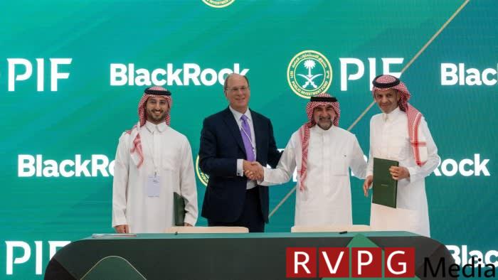 BlackRock launches Saudi investment firm after $5 billion deal with Riyadh