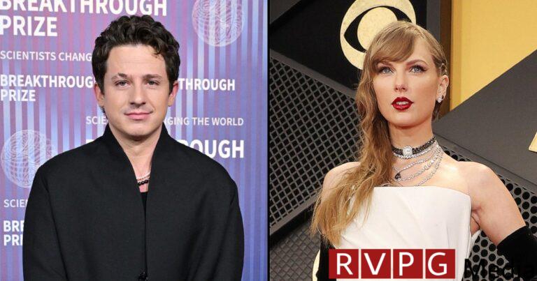 Charlie Puth subtly responds to Taylor Swift's "TTPD" name release
