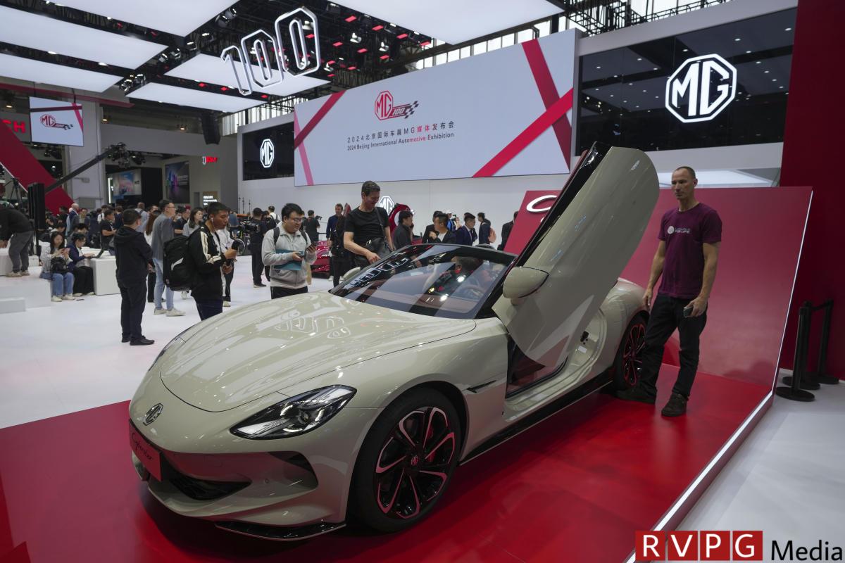 Chinese automakers are redefining the car as a living space at the Beijing Auto Show