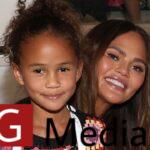 Chrissy Teigen's daughter pays grandpa a sweet visit with Girl Scouts