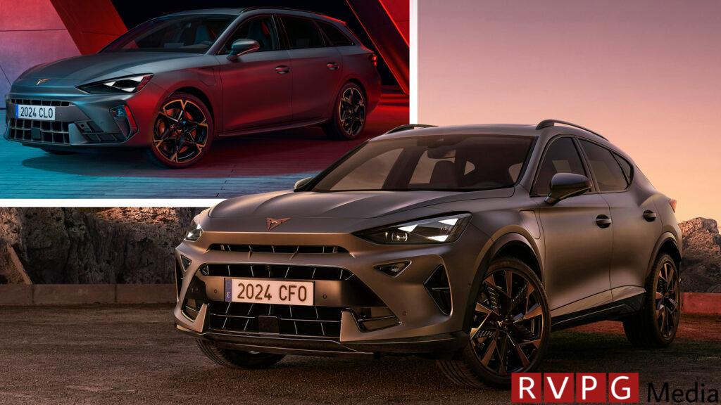 Cupra Formentor and Leon get a “shark nose” and more power