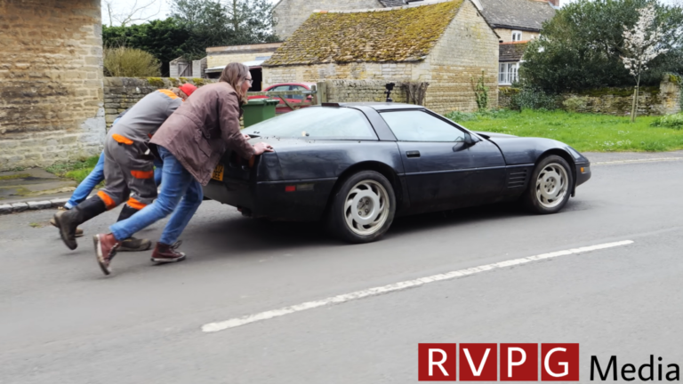 Farm Find: C4 Corvette ZR-1 Saved After 20 Years Sitting In An English Backyard