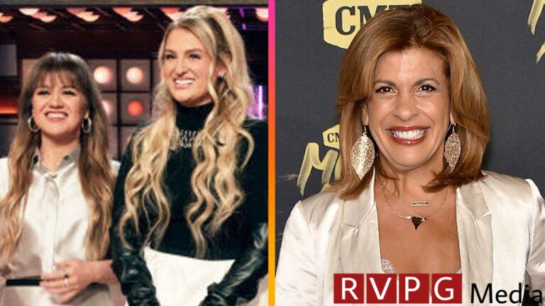 Hoda Kotb makes a surprise visit to The Kelly Clarkson Show with her kids.