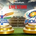 IPL Live Score: IPL 2024 Match 48 LSG vs MI Live Cricket Score Ball by Ball Commentary, Scorecard & Results