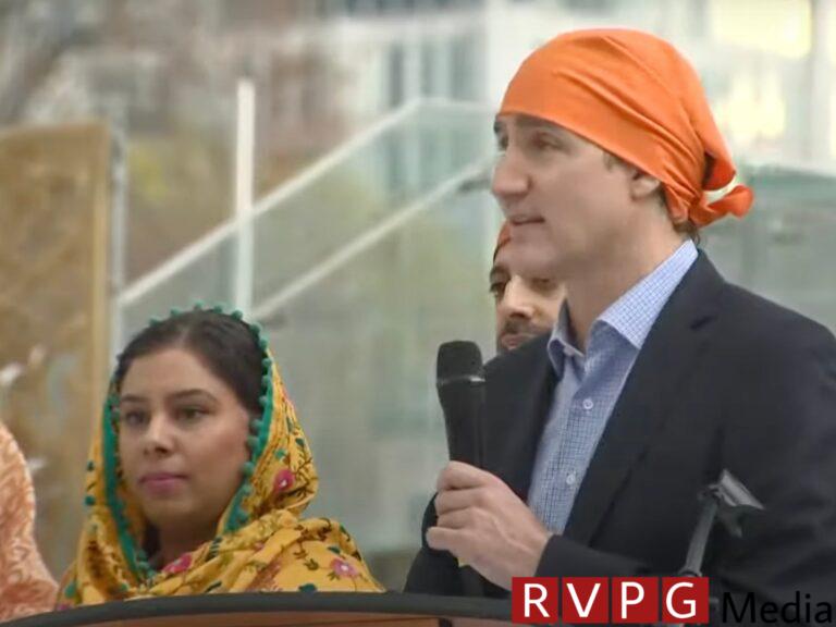 India protests alleged Sikh separatist slogans at an event attended by Trudeau