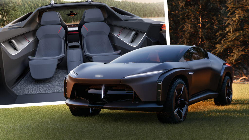 Italdesign's Quintessenza concept lands in Beijing from a mystical world