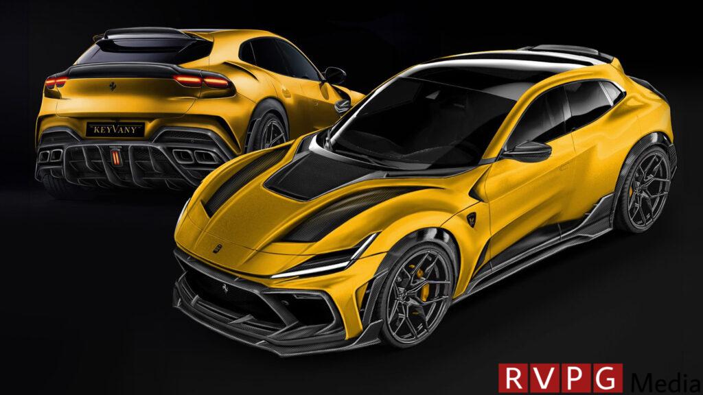 Keyvany wants to build the wildest Ferrari Purosangue yet with almost 1,000 horsepower