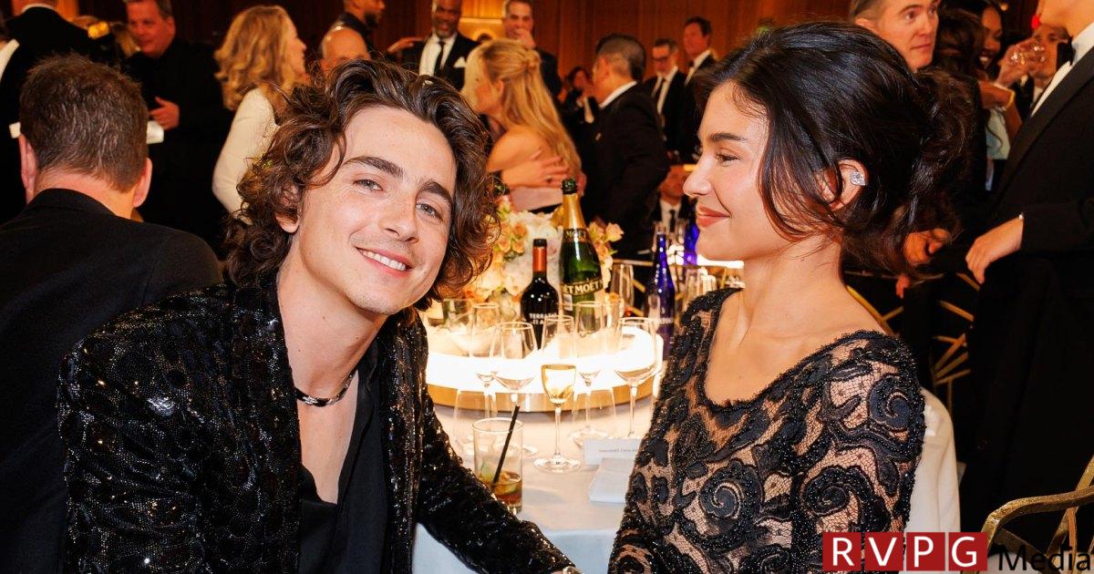 Kylie Jenner is not pregnant and is still dating Timothee Chalamet