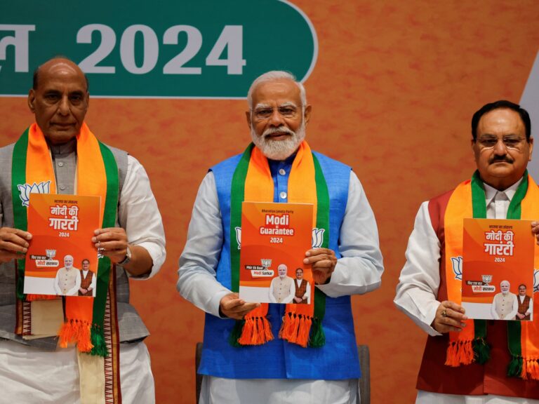 Modi's BJP promises jobs and a common civil code in India's election manifesto