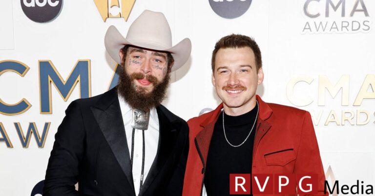 Morgan Wallen and Post Malone perform “I Had Some Help” at Stagecoach