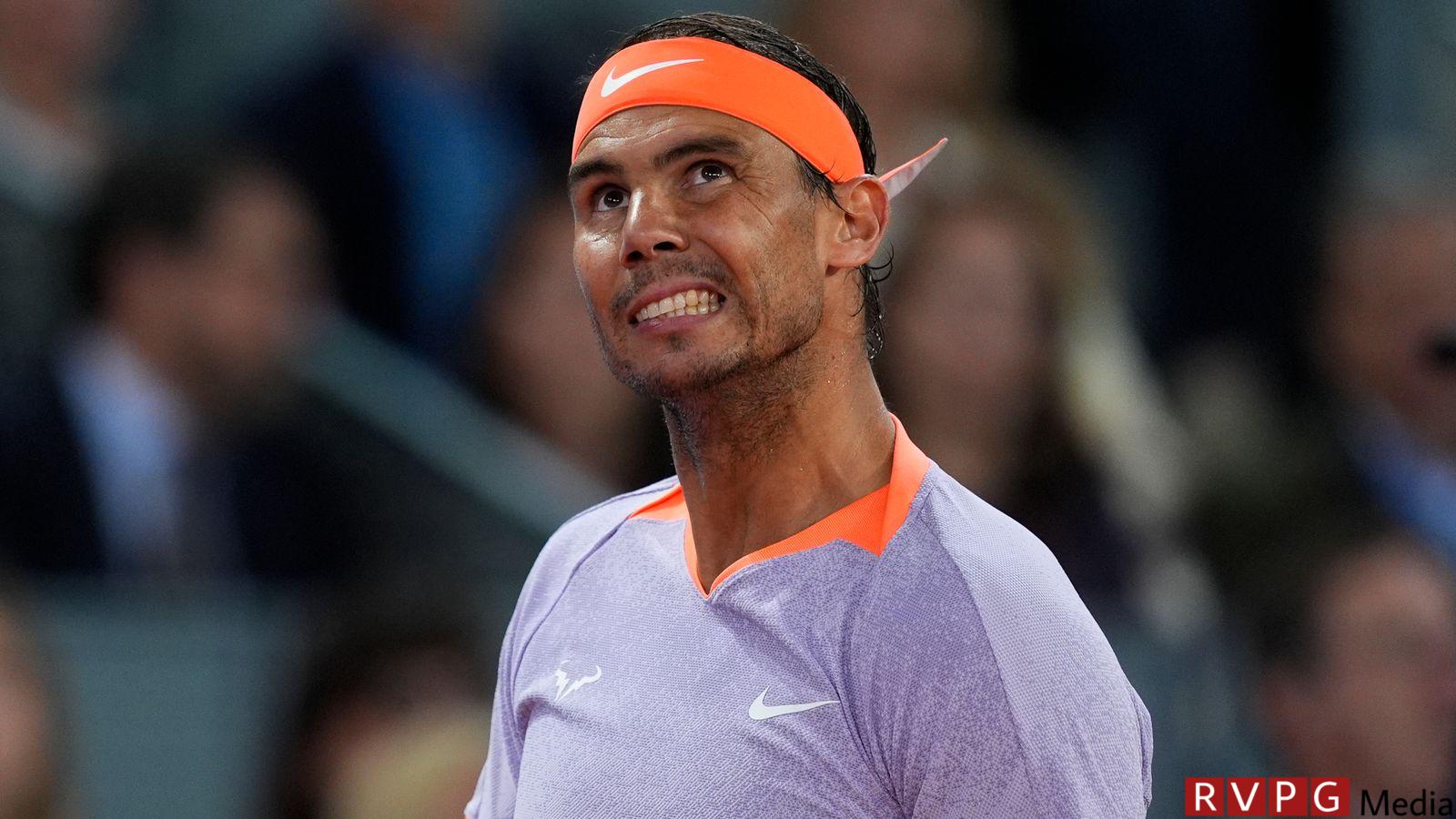 Mutua Madrid Open: Rafael Nadal suffers an emotional defeat in straight sets against Czech Jiri Lehecka