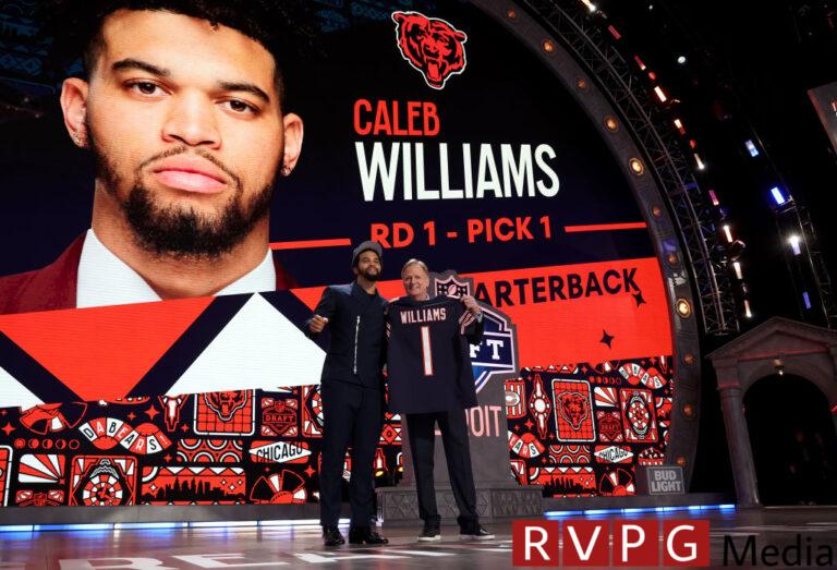 NFL Draft: USC's Caleb Williams is the No. 1 overall pick due to a 1-2-3 quarterback selection