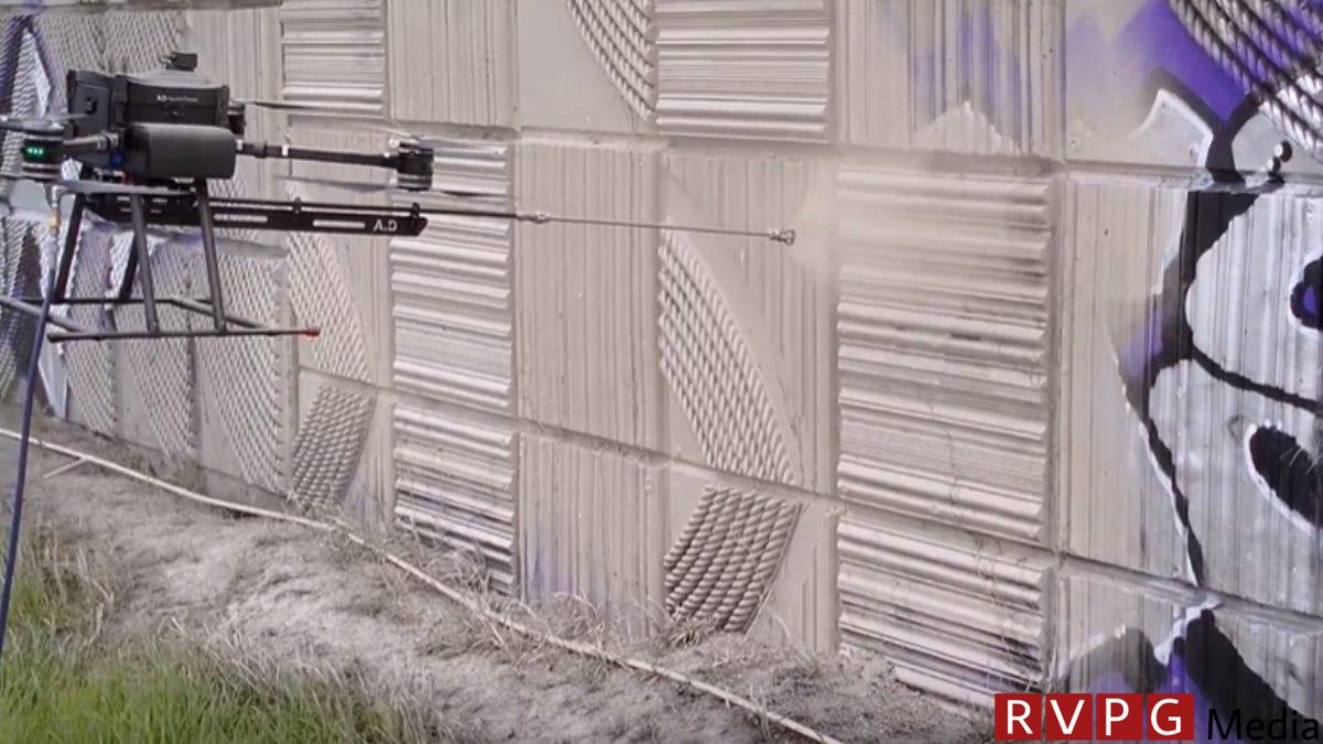 New graffiti-fighting drone is being tested in Washington state