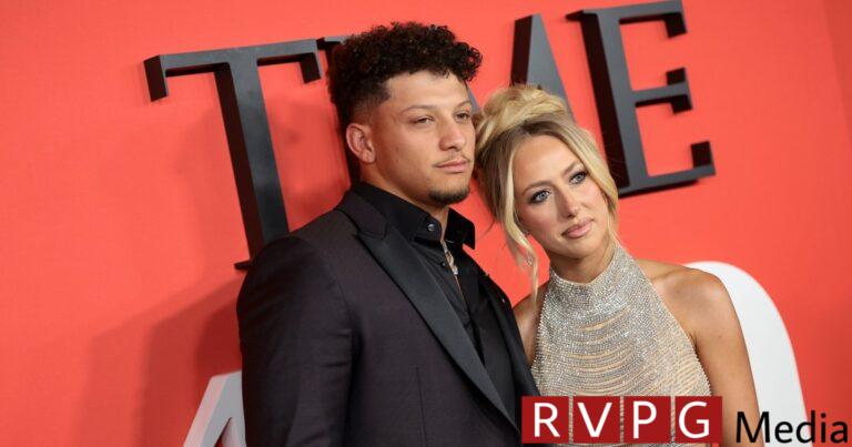 Patrick and Brittany Mahomes look perfect together on the Time 100 red carpet
