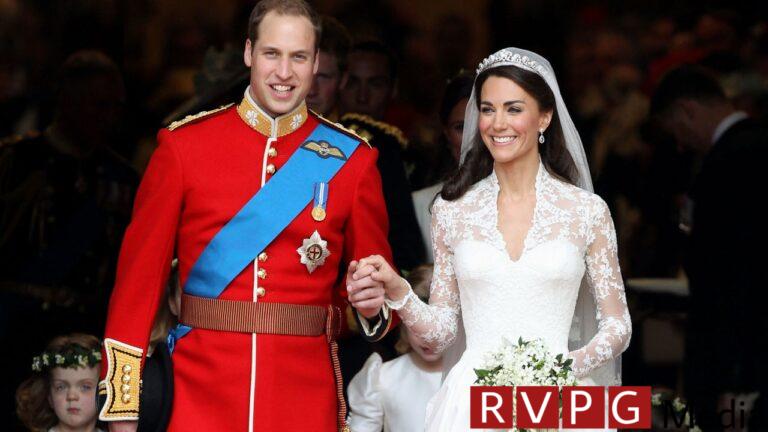 Prince William and Kate Middleton share 13th anniversary wedding photo