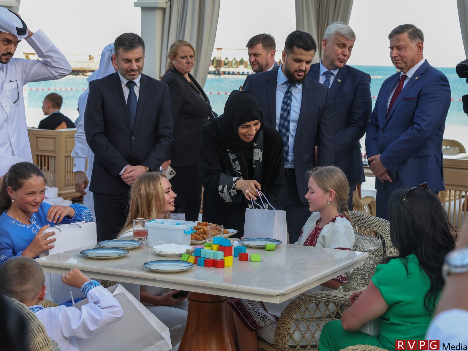 Qatar hails mediation 'milestone' as it takes in released Ukrainian and Russian children
