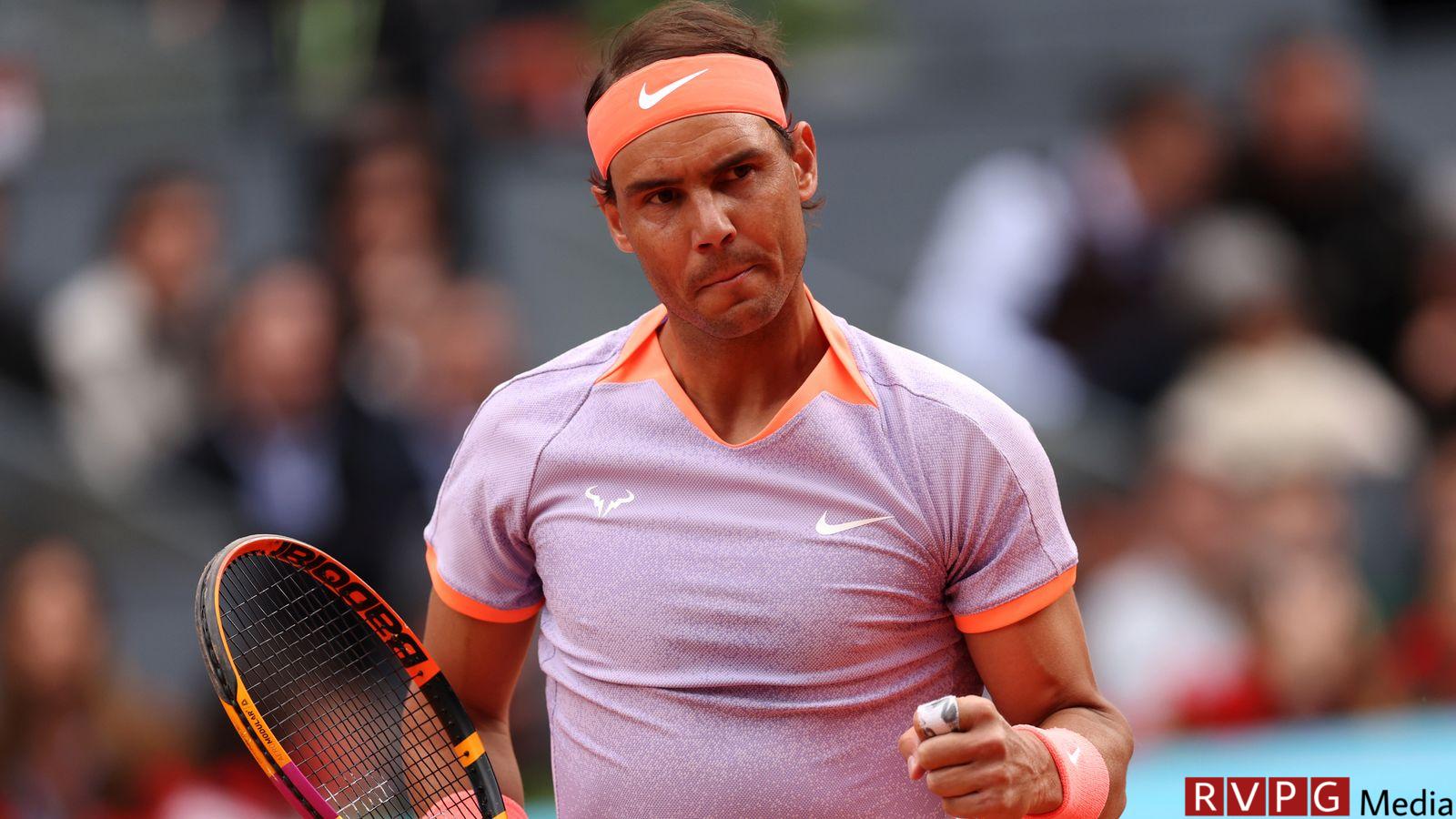 Rafael Nadal, Madrid Open first round vs Darwin Blanch