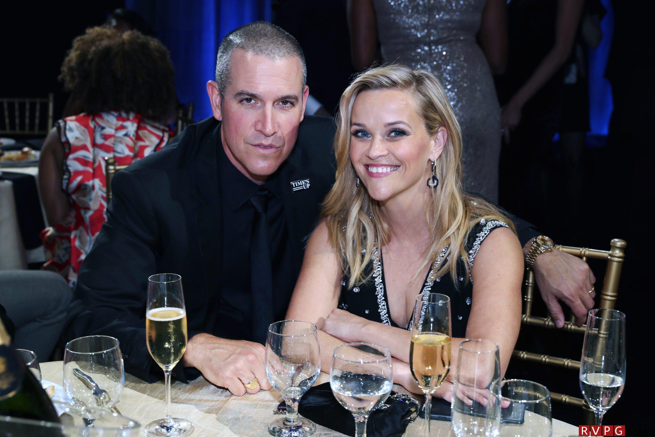 Jim Toth and Reese Witherspoon attend The 23rd Annual Critics