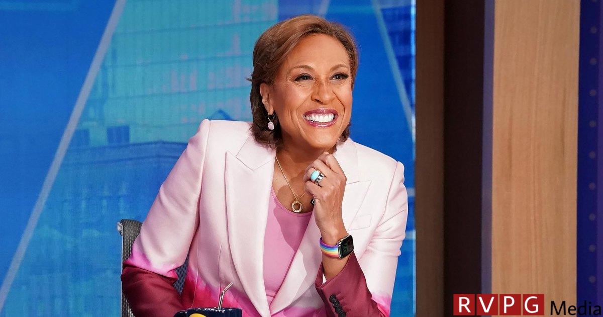 Robin Roberts returns to “GMA” after day off with broken wrist