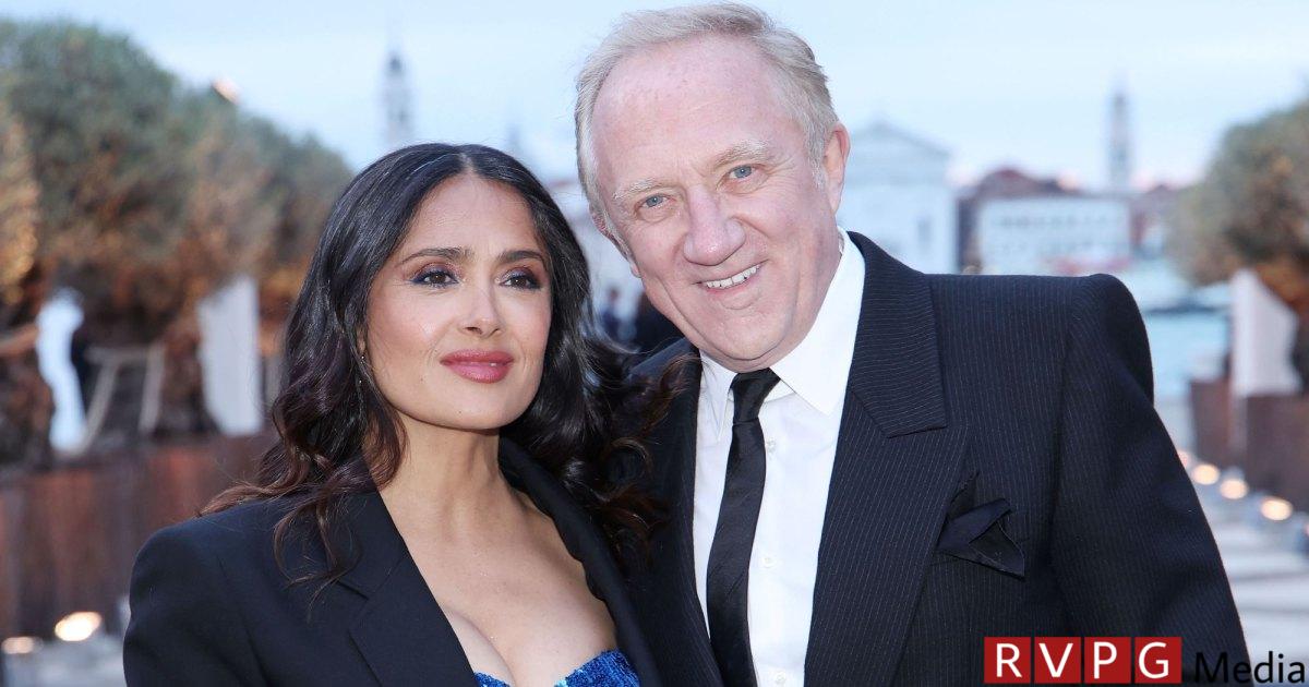 Salma Hayek finally shares snaps of her wedding to the Gucci billionaire