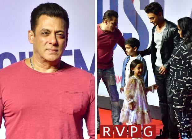 Salman Khan and Ayat sharing this adorable Mamu Bhanji moment at Ruslaan premiere, don't miss: Bollywood News - Bollywood Hungama
