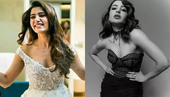 Samantha Ruth Prabhu Chops And Transforms Her Beloved Wedding Gown Into A Sexy Dress, Pens A Note