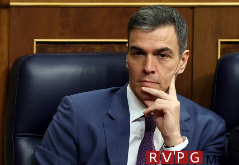 Spanish Prime Minister Pedro Sanchez has suspended all his public duties and retreated into silence (Pierre-Philippe MARCOU)