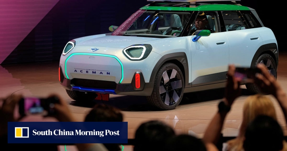 Spotlight, BMW's Chinese company, assembles electric vehicles, including mini-cars, for consumers worldwide