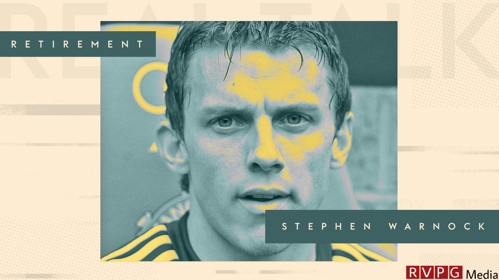 Stephen Warnock on how hard retirement made him reflect on his own life and how things were changing