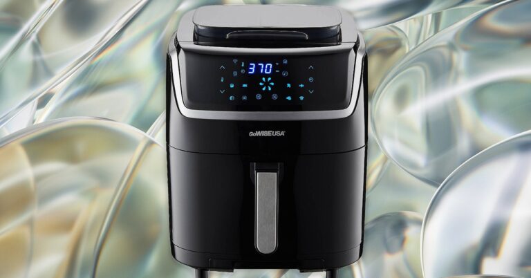 The GoWise steam air fryer is a fascinating combination cooker