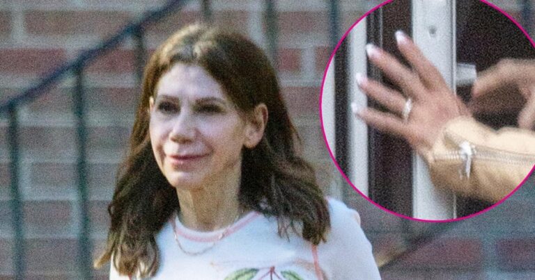 Theresa Nist was spotted wearing a wedding ring during her Golden Bachelor's divorce