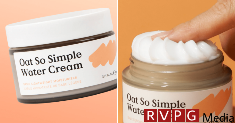 This cream soaks the skin without a gross, sticky feeling