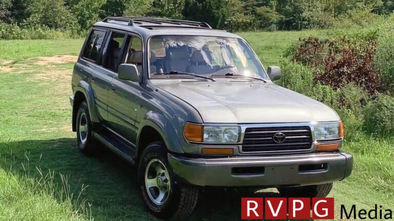 Would you cruise the country in this '97 Toyota Land Cruiser for $16,500?