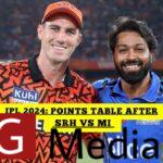 IPL Points Table 2024 After SRH vs MI