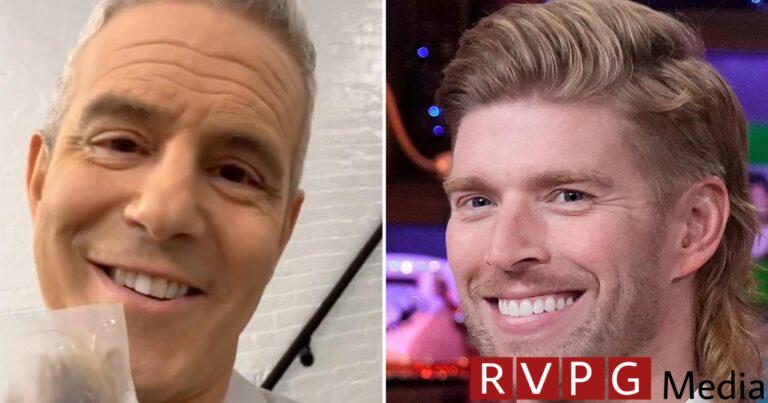 Andy Cohen cuts off Kyle Cooke's mullet during the Summer House reunion