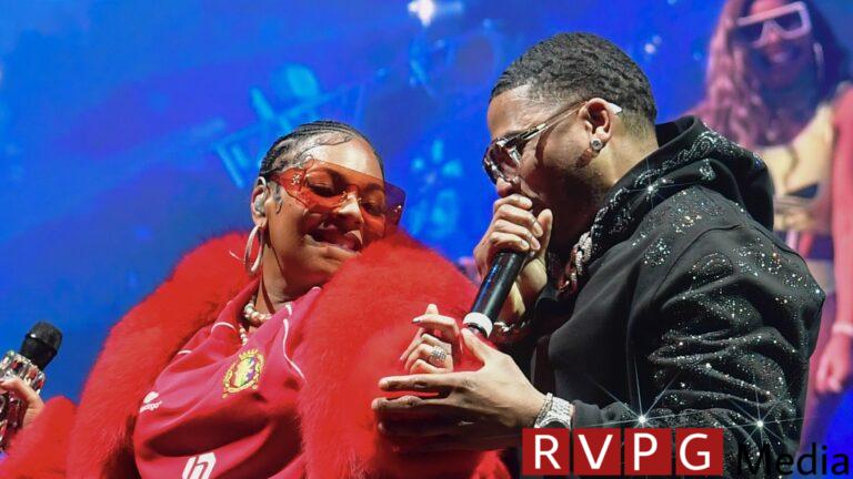 Awww!  Watch Ashanti Playfully Tell Nelly She's Pregnant (Video)