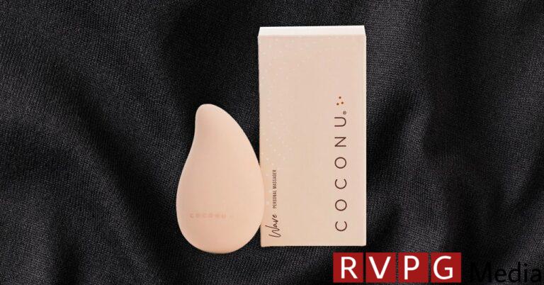 Coconu's Wave Massager is a palm-sized powerhouse vibrator