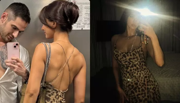 Disha Patani Dons A Sexy Low-Cut Dress For Date Night With BF, Aleksander, Flaunts Her Bare Back